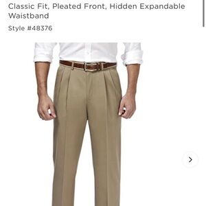 Hagger Premium Khaki Pants 44 x 30